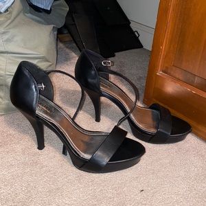 Black heels